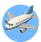 Travel category icon in Visor